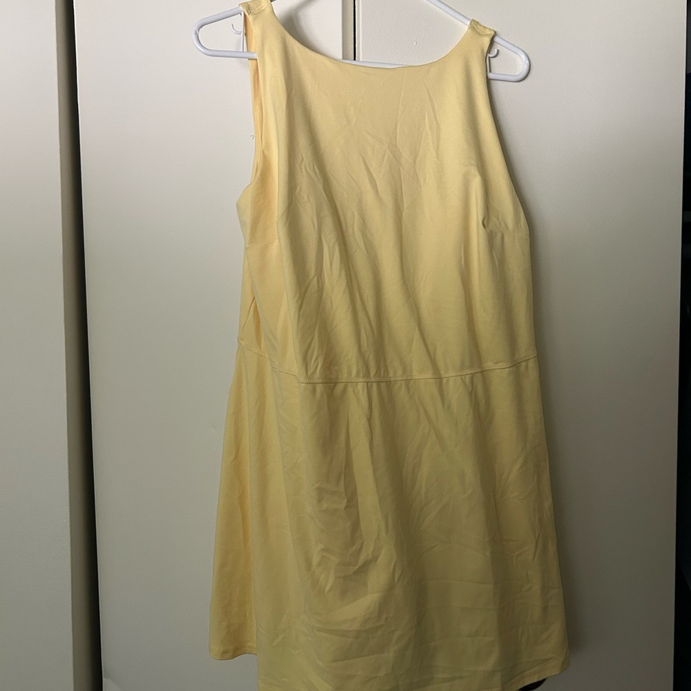 All in Motion Light Yellow Mini Dress